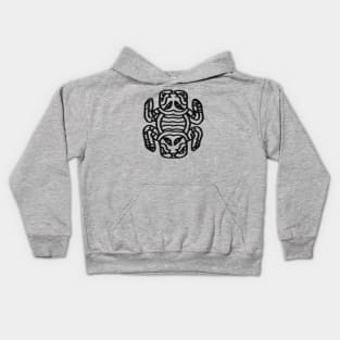 Ancient Inca monster Kids Hoodie